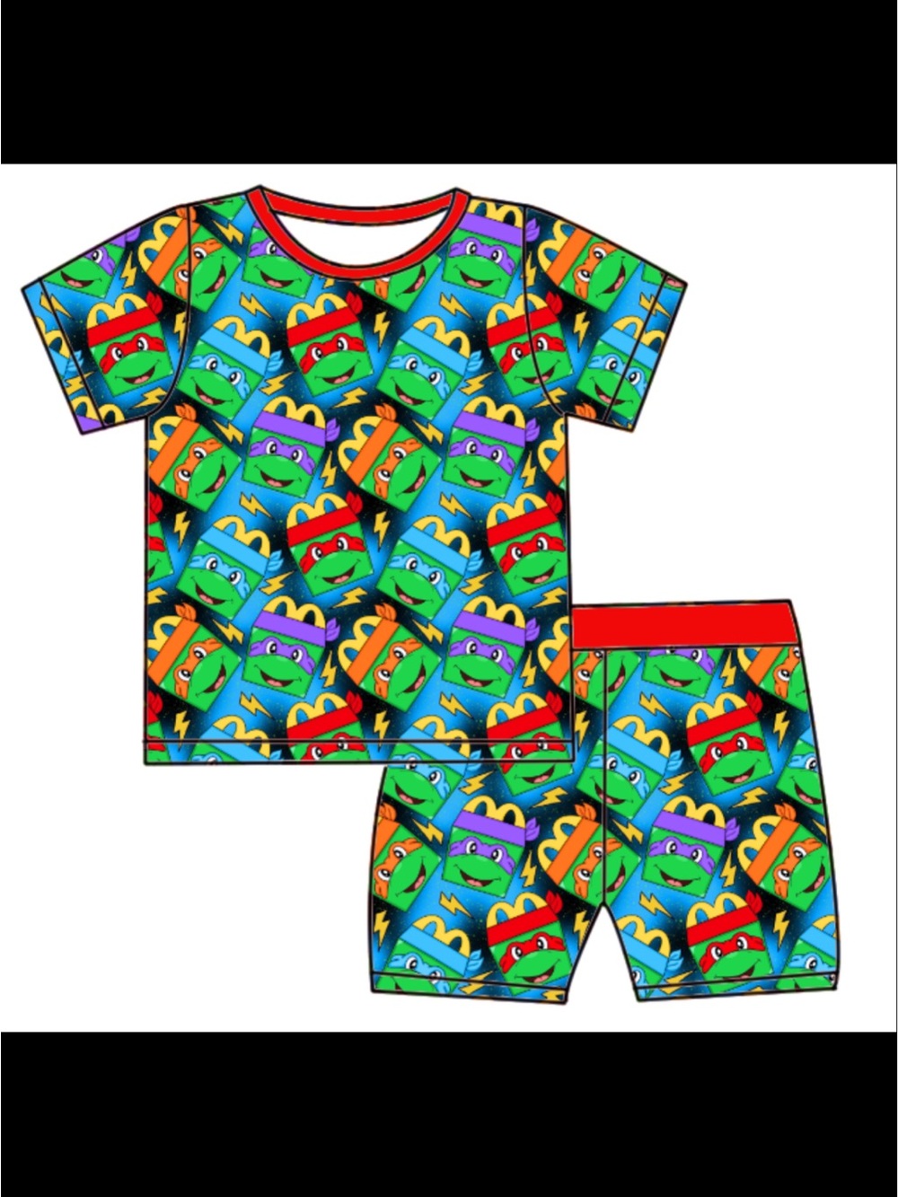 BAMBOO Kids Matching Set — Green, Blue, Red, Purple, Orange, Yellow
